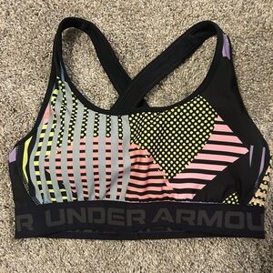 Under armor, sports bra, size medium